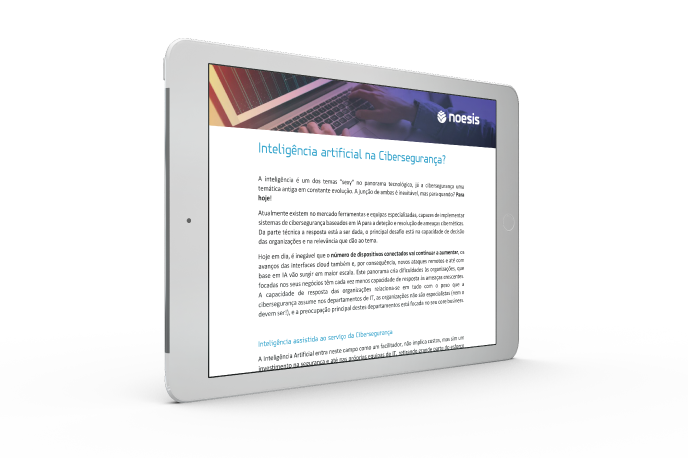 tablet with cybersecurity content