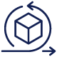 Icon representing continuous value delivery