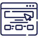 Icon representing an intuitive and user-friendly interface